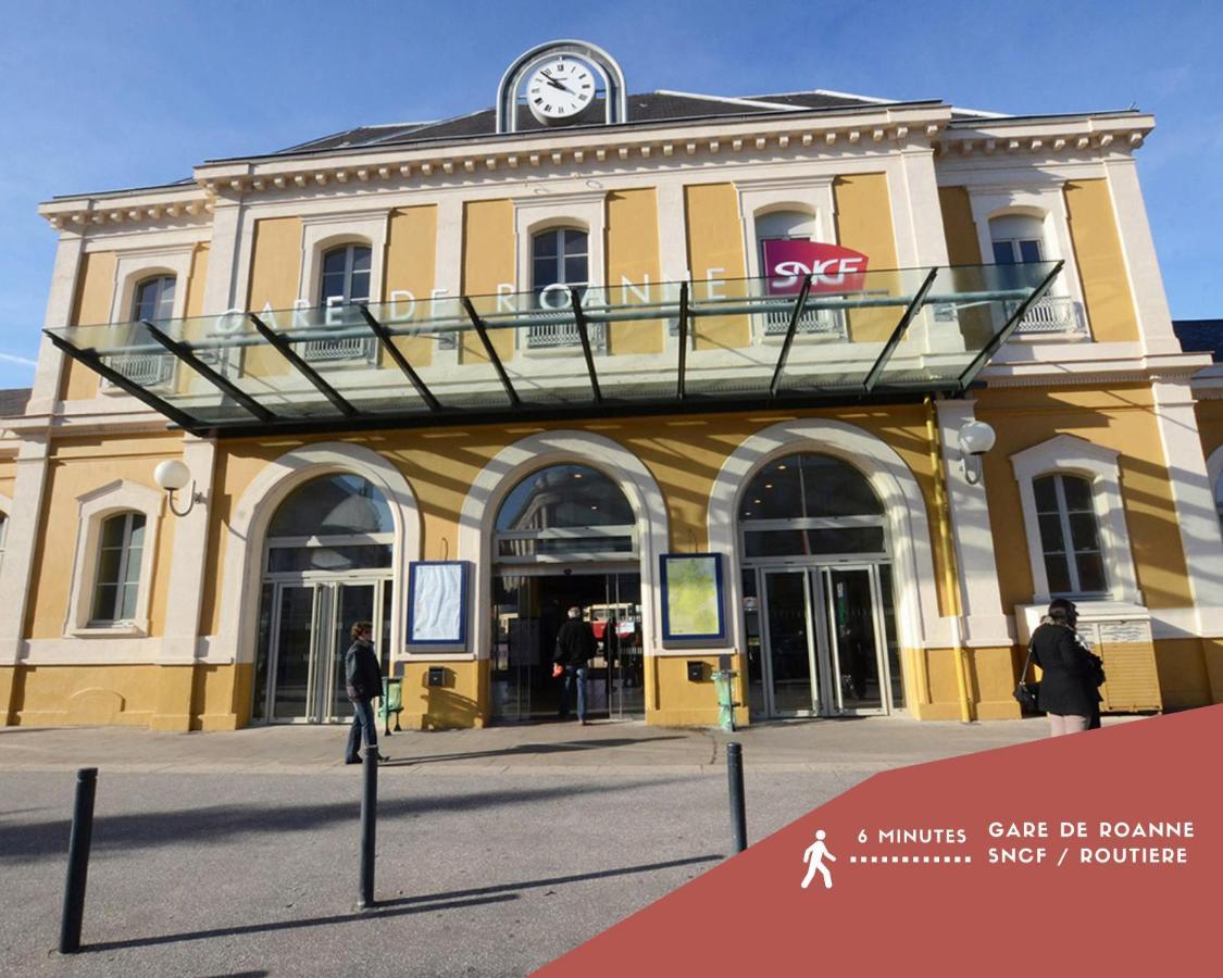 Artgrey * Ideal Pro * Roanne Secteur Gare Et Rue Pietonnes Bagian luar foto